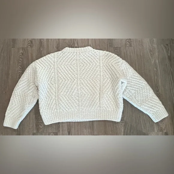 Women's MICAELA GREG Bevel Soft Knit Sweater Sz S $495 - Picture 6 of 6